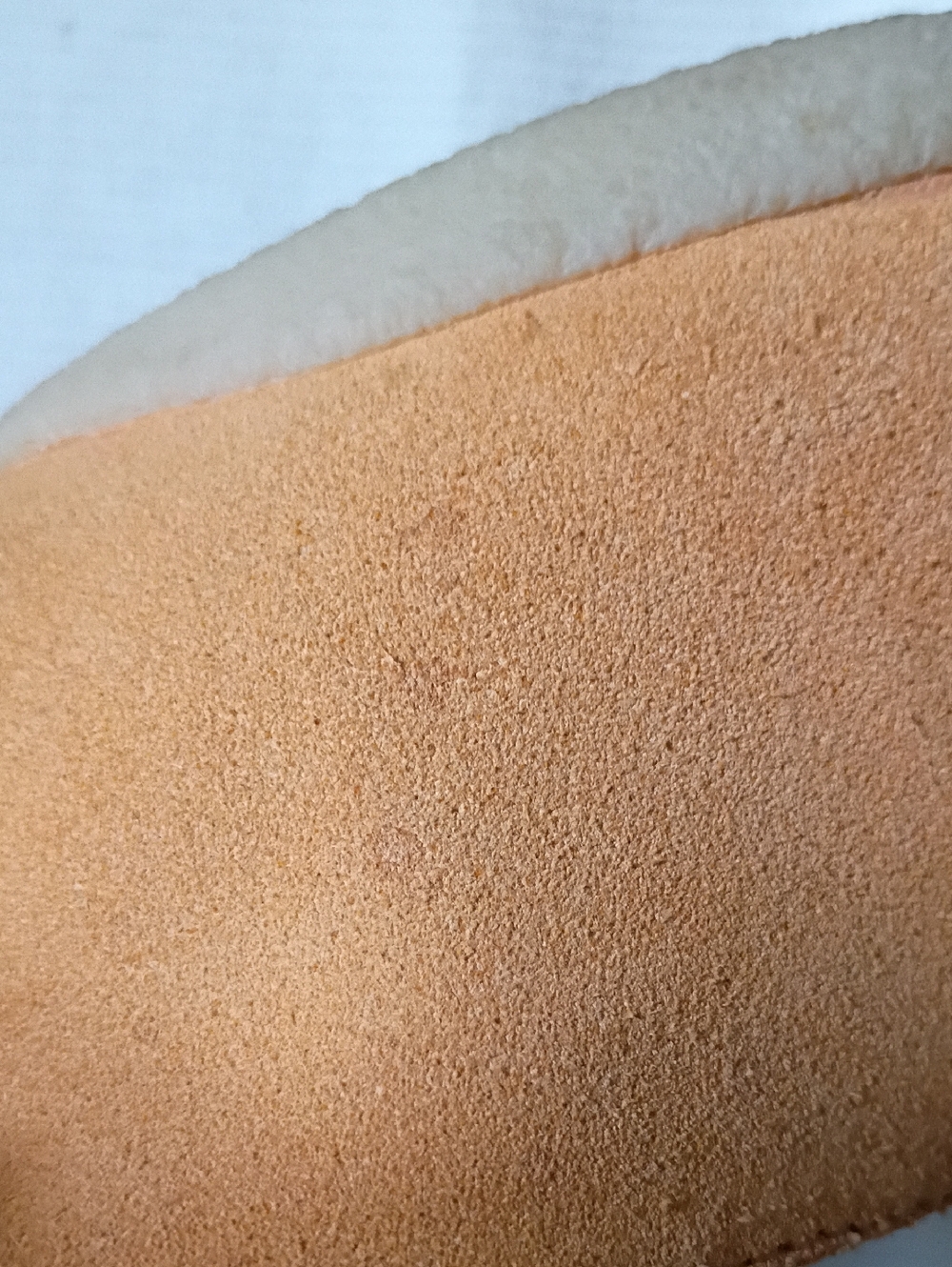 Clark's Cushion Thick Tan Suede Loafers - Picture 9 of 10